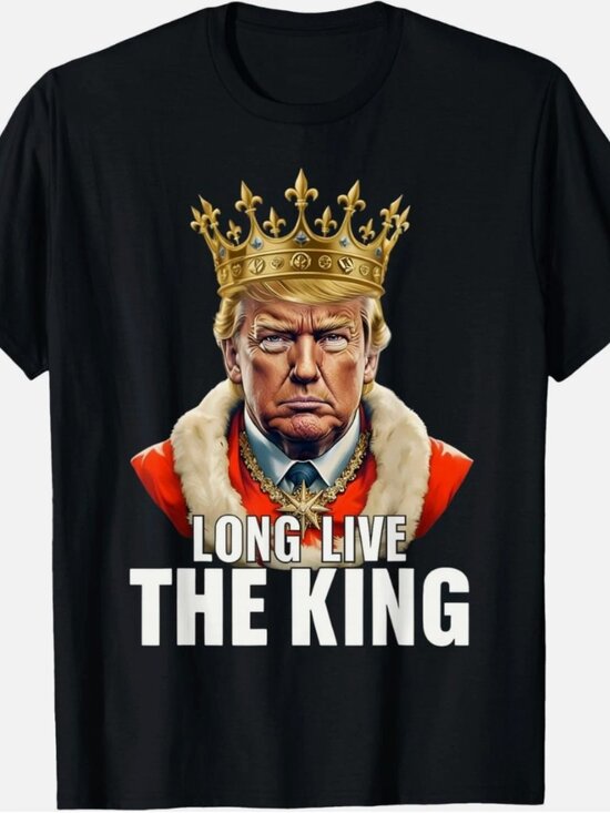 Other - Trump Long Live The King American Patriotic Retro T-Shirt